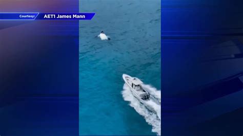 3 fishermen rescued after boat capsizes off Key Biscayne coast